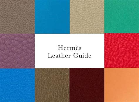 hermes leather types|hermes clemence leather.